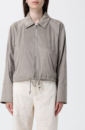 Liu Jo Giacca camicia in tessuto scamosciato