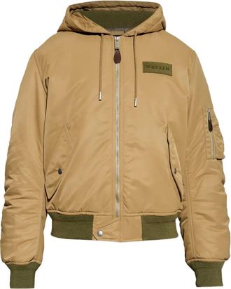 Alexander McQueen Bomberjack met capuchon - Beige