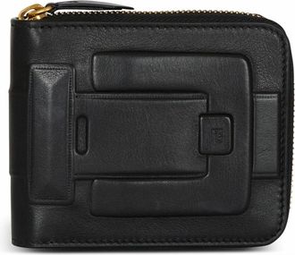 Balmain Wallets & Cardholders - Dames - Portefeuilles - Zwart - ONE Size - Leer - Accessoires