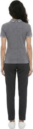 Dolce & Gabbana Cotton Logo-Embroidered Polo - Gray