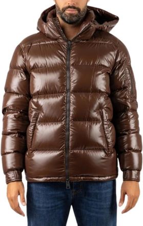 Herno Polar Tech Down Jacket - - Jackets - Uomo - Marrone - XL