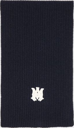 Amiri Mens MA Ribbed Wool Scarf