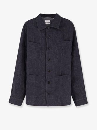 Brunello Cucinelli Camicia Easy Fit in lino - BRUNELLO CUCINELLI - gender_Man