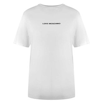 Love Moschino Dames/Dames Love Everyday T-shirt met korte mouwen (Wit)