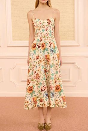 Ulla Johnson Fiora Cami Cotton Dress In Abalone