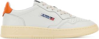 Autry White Leather Medalist Sneakers