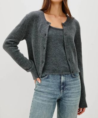 Rails Womens Matilda Cardigan In Charcoal