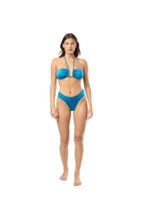 Onia Lana Bikini Bottom in Mykonos Blue at Nordstrom, Size X-Small