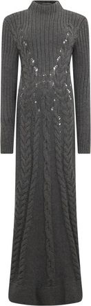 Alberta Ferretti Donna, Abiti, Grigio, S, new