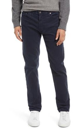 AG - Adriano Goldschmied Tellis Slim Fit Corduroy Pants in Blue Express at Nordstrom Rack, Size 40 X 34