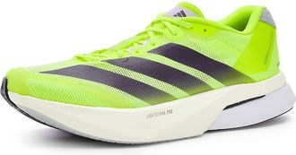 adidas Adizero Boston 13 Running Shoes Mens Shoes Solar Yellow/Aurora Plum/Powder Plum : 13.5 D - Medium, Rubber