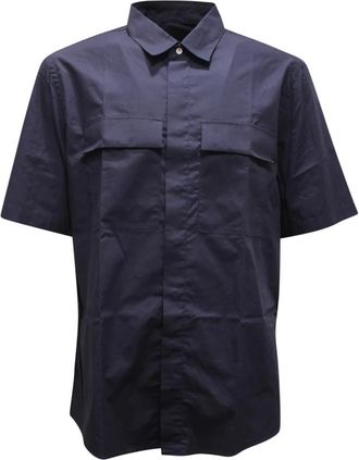 low brand Heren, Overhemden, Blauw, Maat: XL