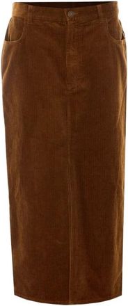 Isabel Marant Rokken, Dames, Bruin, L, Katoen, Odalie Rok