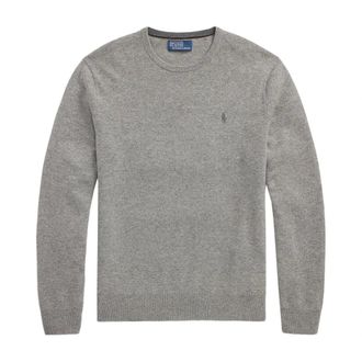 Polo Ralph Lauren Truien & Vesten, Heren, Grijs, L, Wol, Merino Wol Trui