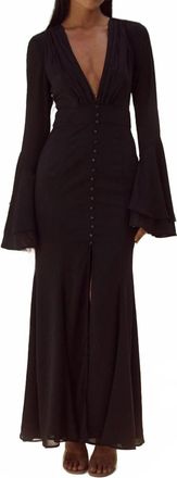 Runaway The Label Sari Maxi Dress In Black