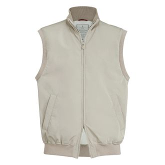 Brunello Cucinelli Bonded Nylon Padded Gilet