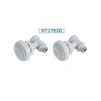 Bestway Kit 2 pezzi P61639 Valvole collegamento filtri sabbia e pompe filtro