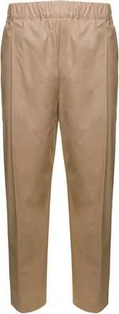 Laneus Beige Loose Elasticated Pants