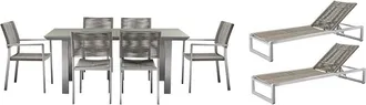 Pangea Home Bella 9Pc Patio Set