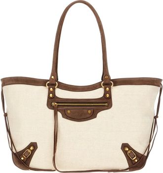 Balenciaga Tassen, Dames, Beige, ONE Size, Tote Bags