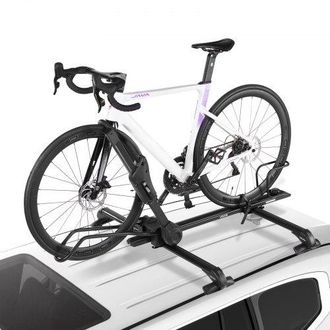 OEM Portabicicletas Vertical Plegable, Con Sistema De Bloqueo Y Brazo Ajustable Para Barras Transversales Con Ranura En T, Para Coche, Suv, Carga 15 Kg, C