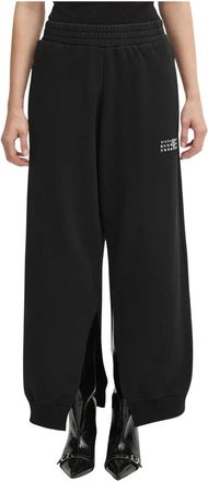 Maison Margiela Trainingsbroeken - Dames - Sweatpants - Zwart - S - Broeken