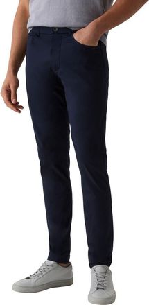 Greyson Amagansett 5-Pocket Slim Fit Pants in Maltese Blue at Nordstrom, Size 30
