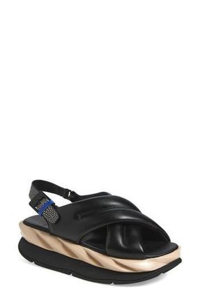4CCCCees Mellow Moa Platform Slingback Sandal in Oreo at Nordstrom Rack, Size 5Us / 35Eu