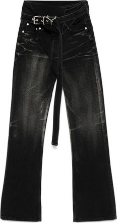 Y / Project Wrap Belt Jeans - Womens - Cotton