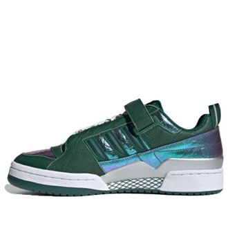 adidas Forum Low Shoes Green Purple H04198
