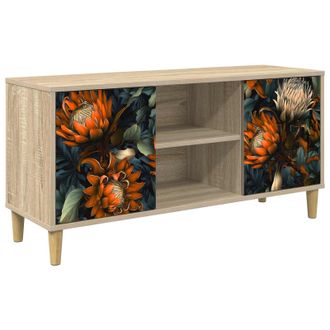 vidaXL Mueble De Tv Lochem 102 X 33 X 50 Cm Sonoma Vidaxl