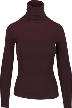 AG - Adriano Goldschmied Top Chels a collo alto - Marrone