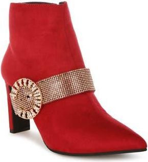 Rag & Co. Asagao Water Repellent Bootie in Red at Nordstrom Rack, Size 10