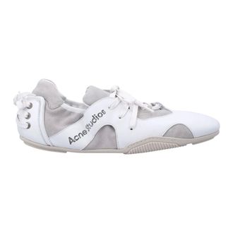 Acne Studios Sneakers, male, White, Size: 12 US Leather Lace-Up Shoes