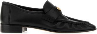 Chlo&eacute; Black Slip On Loafers