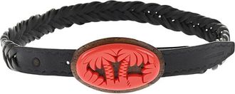 Dsquared2 Black Aloha Woven Belt