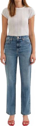 Daze Sundaze High Rise Vintage Straight Jeans In Brooklyn