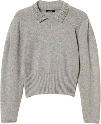 Twinset Mujer, Jerseys, Gris, Talla: M