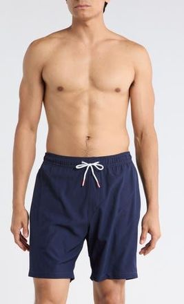 Trunks Surf & Swim Co. Comfort Lined Swim Shorts in Marine at Nordstrom Rack, Size X-Large