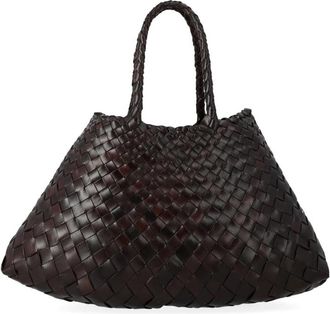 Dragon Diffusion Santa Croce Handtas - Dames - Shoppers - Bruin - ONE Size - Leer - Tassen