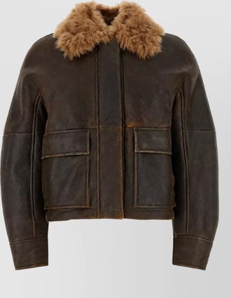 Brunello Cucinelli shearling jacket