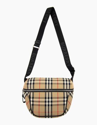 Burberry Mens Burberry Archie Crossbody Bag Archive Beige - Tan - Size: OS