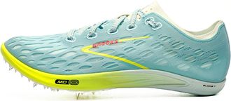 Brooks ELMN8 7 Womens Spikes Running Shoes - Blue - Size UK 8.5