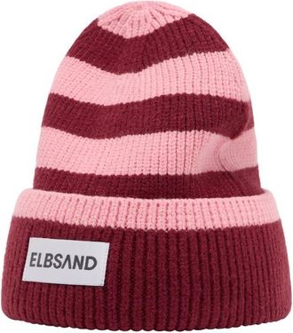 Elbsand Norid Beanie M&uuml;tze - Unisex | rot/rosa
