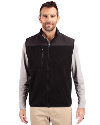 Cutter & Buck Cascade Eco Fleece Mens Vest