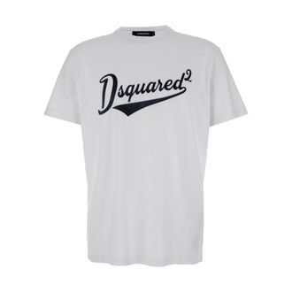 Dsquared2 Uomo, Top, Bianco, S, new