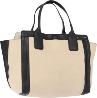 Chlo&eacute; Pre-owned Tote Bags, female, Beige, Size: ONE SIZE Pre-owned Tote Bag