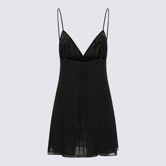 Blumarine Womens Dresses Black _vi