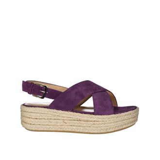 Sergio Rossi Leather Espadrilles