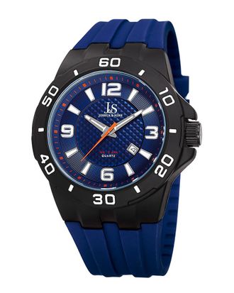 Joshua & Sons Mens Rubber Watch
